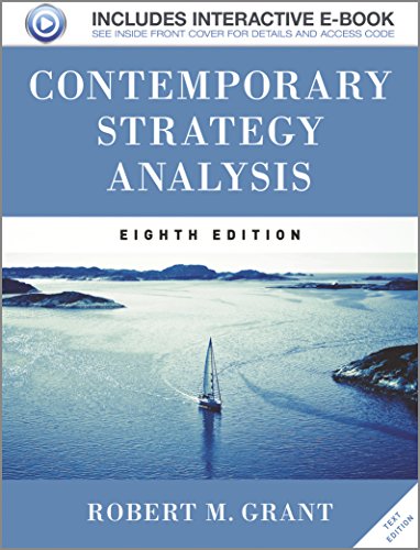 Contemporary Strategy Analysis grant test bank