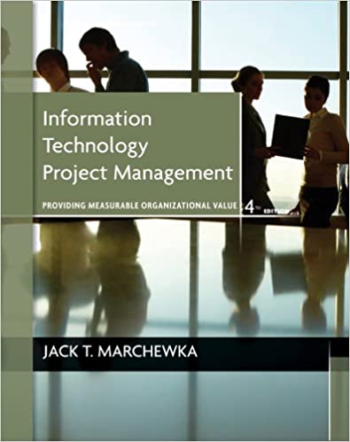 Information Technology Project Management Marchewka test bank