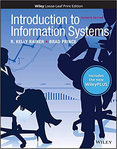 Introduction to Information Systems rainer test bank
