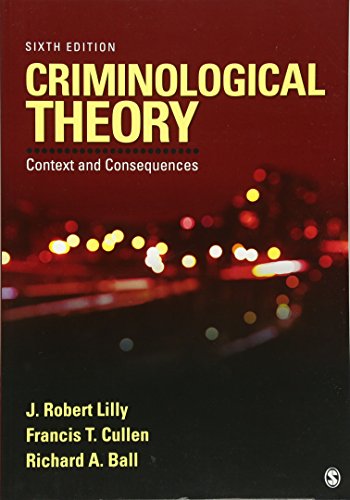 Criminological Theory lilly test bank