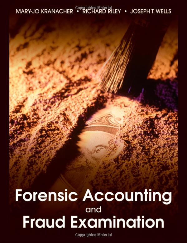 Forensic Accounting and Fraud Examination Kranacher test bank