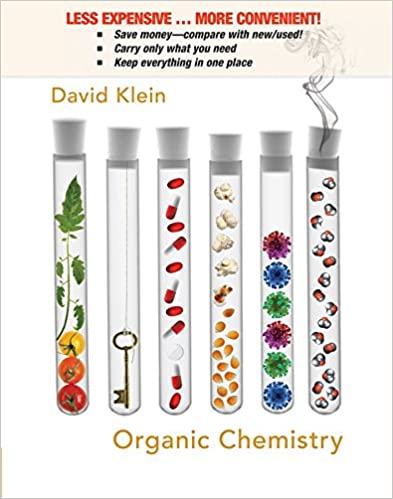 Organic Chemistry Klein test bank