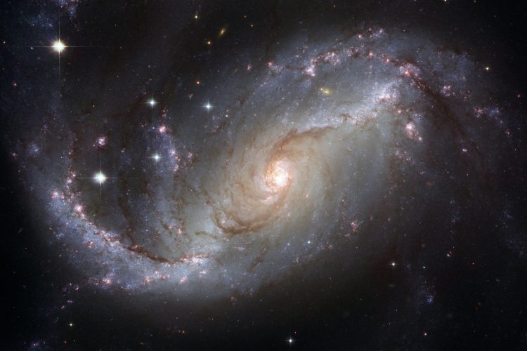 Image of Galaxy - One of the topics discussed in Astronomy by OpenStax Book