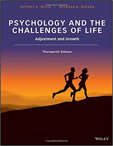 Psychology and the Challenges of Life by nevi d (complete test bank)