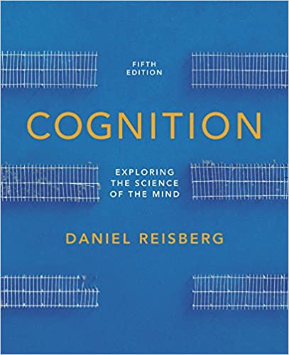 the test bank to accompany Reisberg's cognition