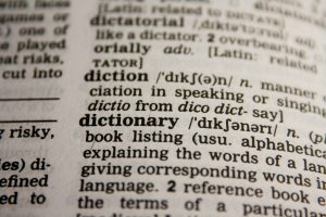 Dictionary - an excellent learning resource