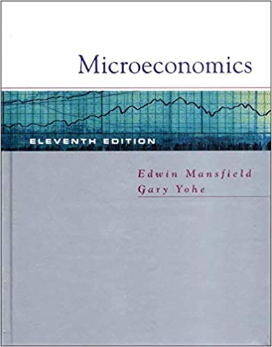 test bank for Microeconomics: Theory and Applications by Mansfield