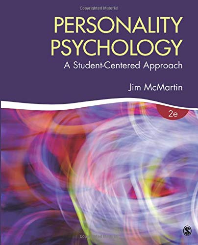 complete test bank for Personality Psychology A Student-Centered Approach, McMartin,2e