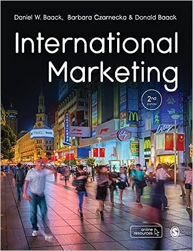 Test bank for international Marketing by Baack 2e