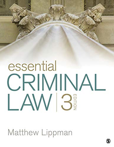 test bank for Essential Criminal Law Lippman,3e