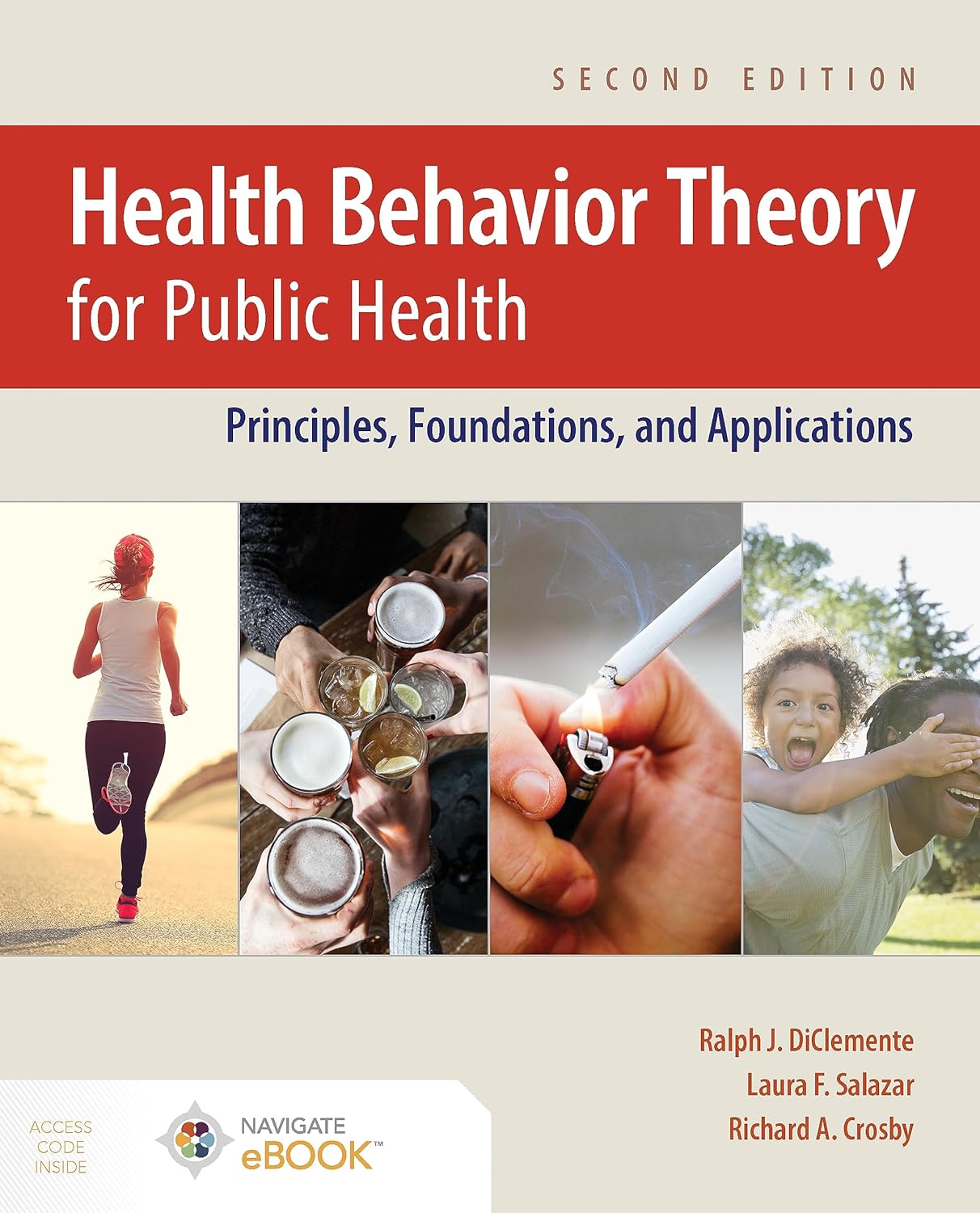 Cover image for the test bank to accompany Health Behavior Theory by DiClemente