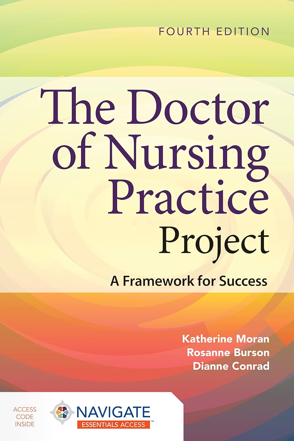 a picture of the cover image for test bank of The Doctor of Nursing Practice Project by Moran