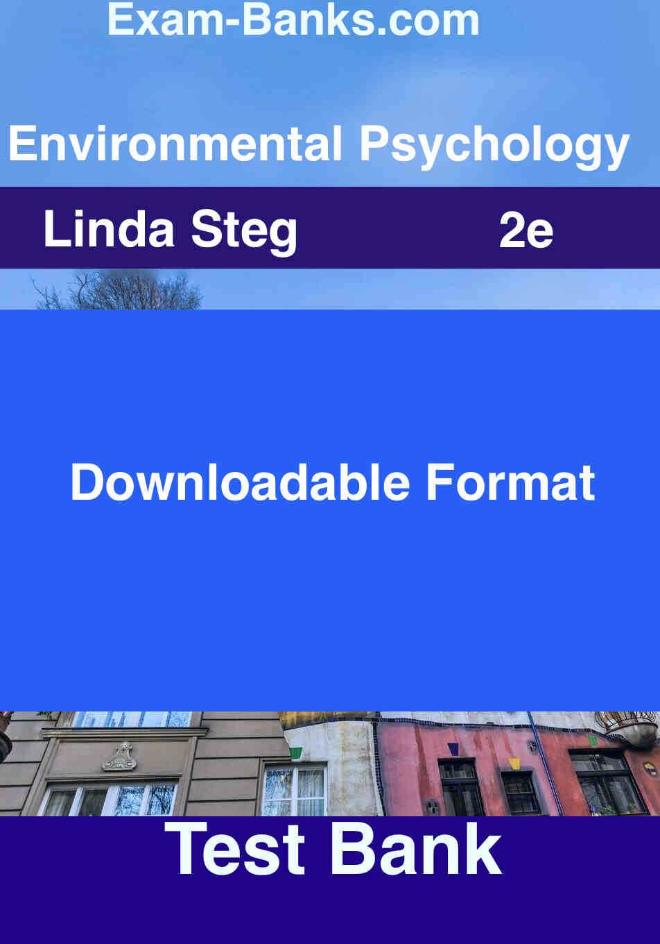 an image showing the test bank for Environmental Psychology: An Introduction by Steg