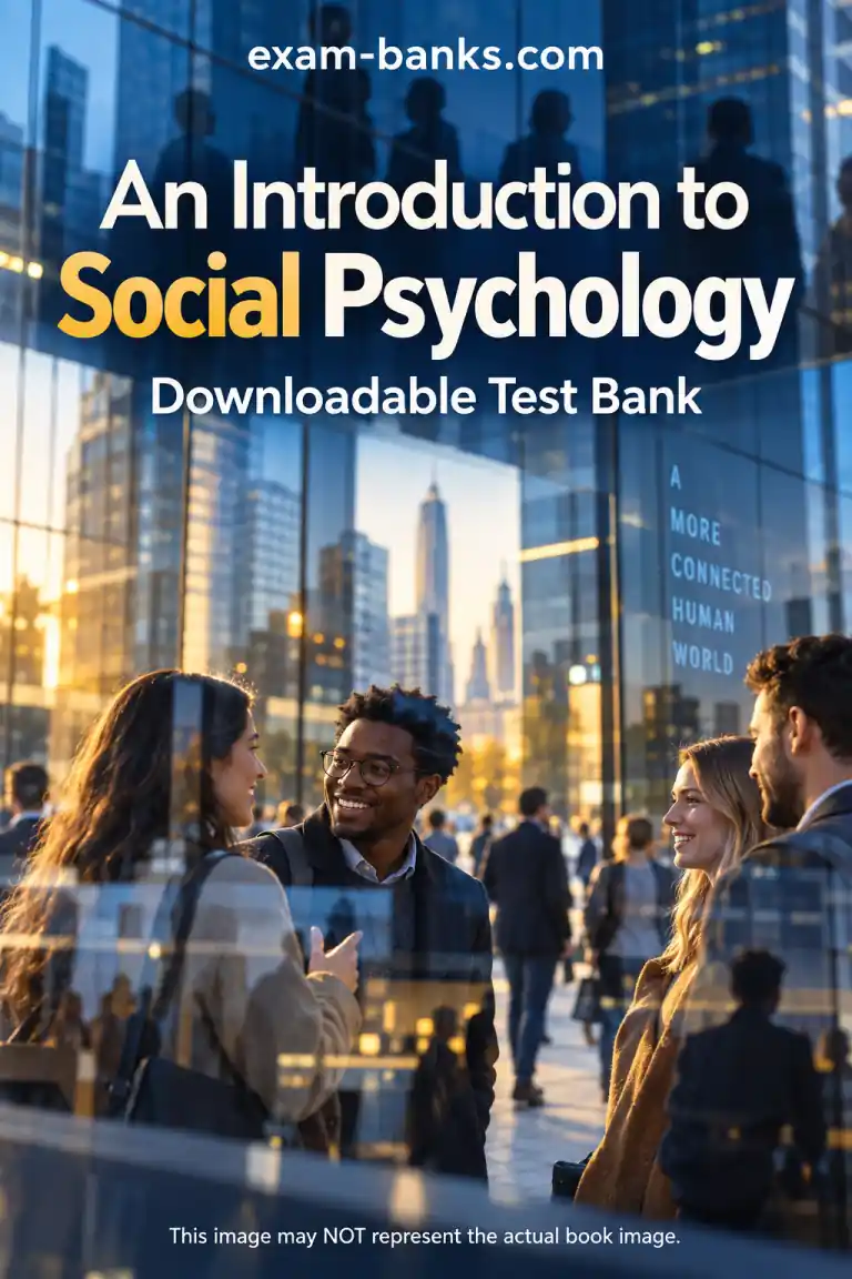 cover image of the test bank for An Introduction to Social Psychology,Hewstone,7e
